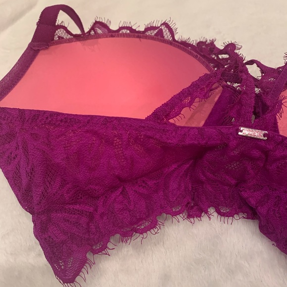 VS Pink Date Racerback Bra - Picture 3 of 4